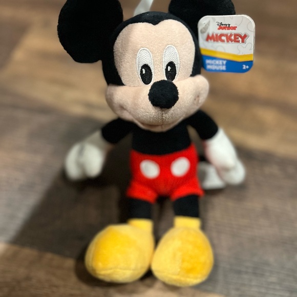 Disney Other - NWT Disney Jr. MICKEY MOUSE Fun House 8" Beanbag Plush New